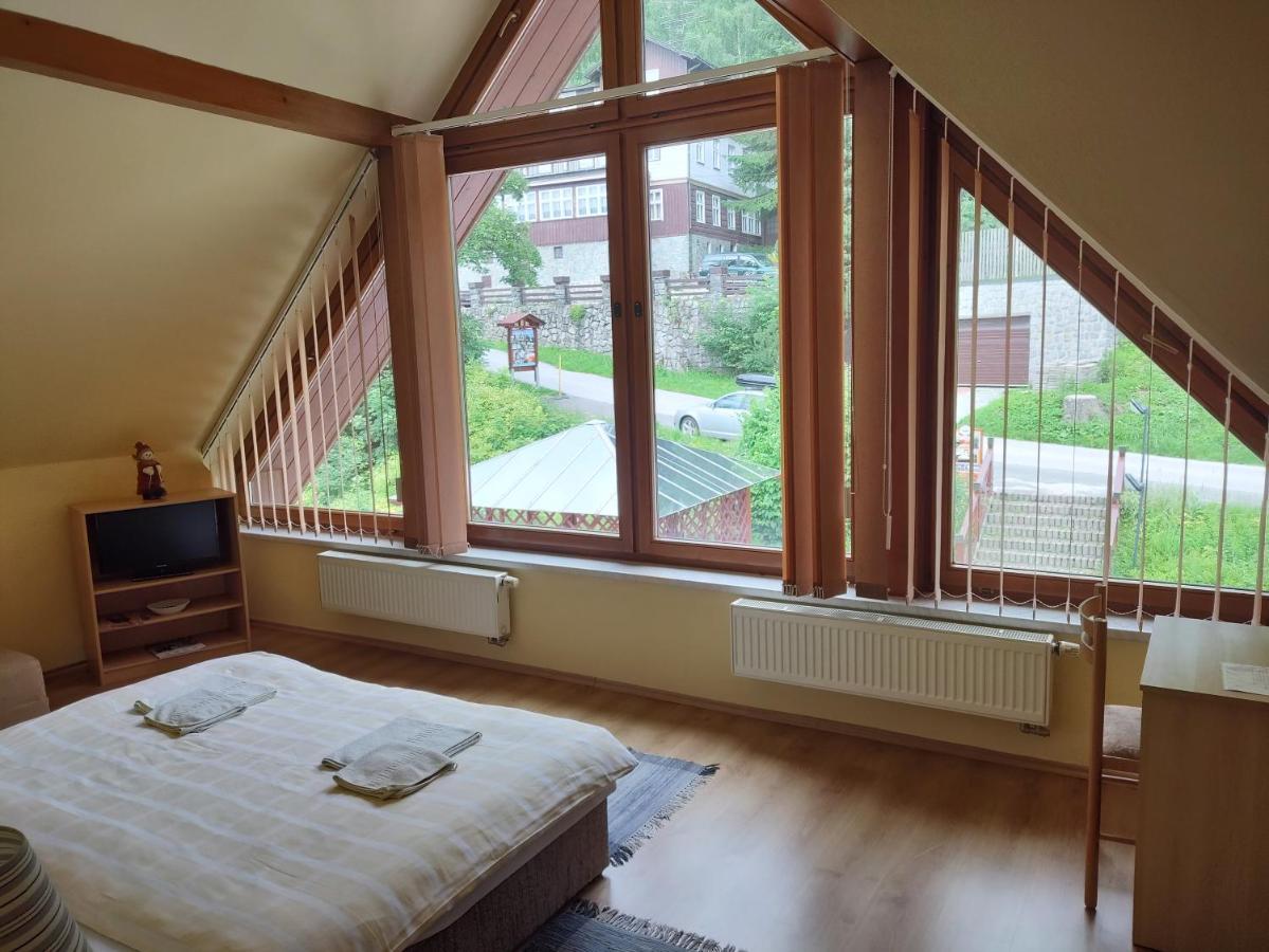 Třílůžkový pokoj Pension Kubů Špindlerŭv Mlýn Exterior foto